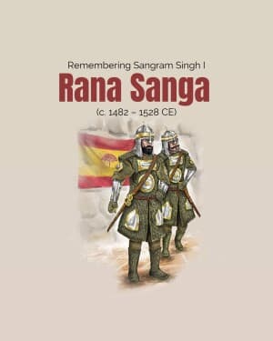 Rana Sanga Jayanti poster