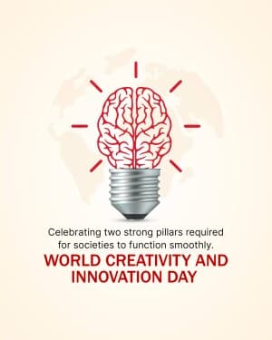 World Creativity & Innovation Day graphic