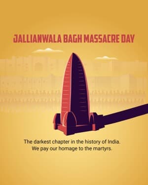 Jallianwala Bagh Massacre banner