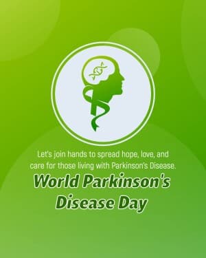 world Parkinson's Disease Day post