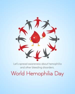 World Hemophilia Day banner