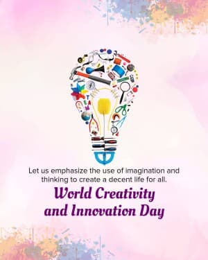 World Creativity & Innovation Day banner