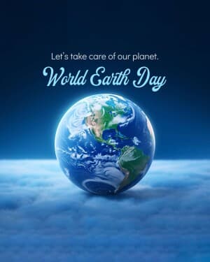 World Earth Day banner