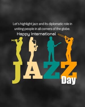 International Jazz Day illustration