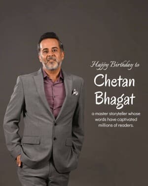 Chetan Bhagat Birthday video