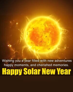 Solar New Year post