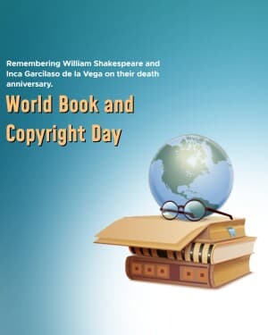 World Book and Copyright Day banner