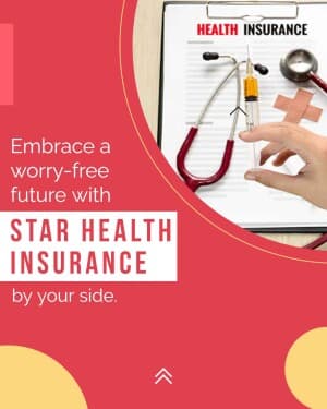 Star Health Insurance flyer