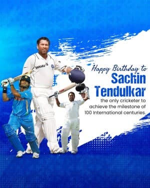 Happy Birthday | Sachin Tendulkar video