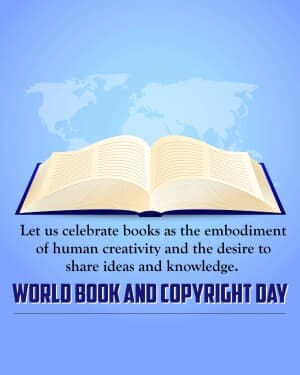 World Book and Copyright Day poster