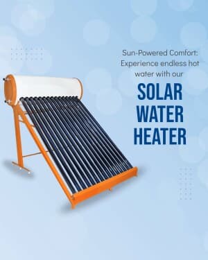 Solar Water Heater banner