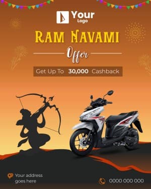 Ram Navami Offers Instagram flyer