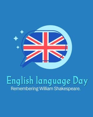 English Language Day banner