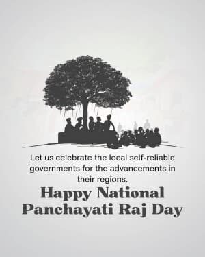 National Panchayati Raj Day image