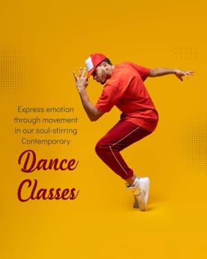 Dance business flyer