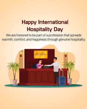 International Hospitality Day banner