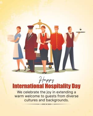 International Hospitality Day poster