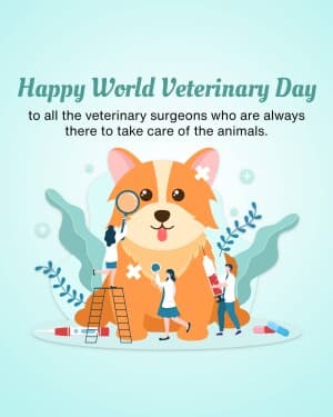 World Veterinary Day banner