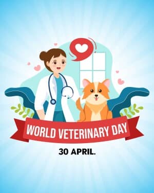 World Veterinary Day flyer