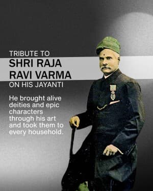 Raja Ravi Varma Jayanti video