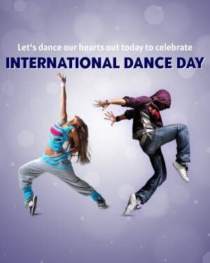 International Dance Day graphic