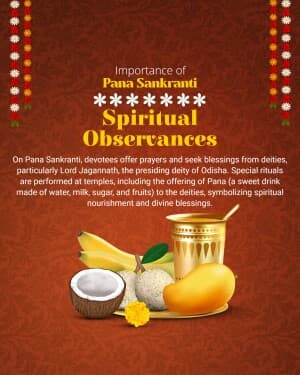 Importance of Pana Sankranti banner