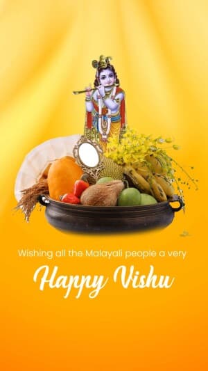 Vishu Story graphic