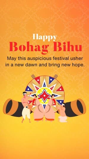 Happy bohag Bihu Story video