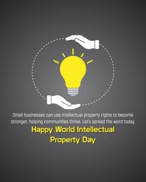 World Intellectual Property Day flyer