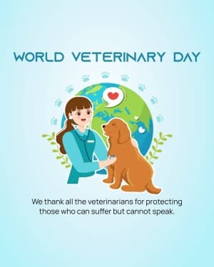 World Veterinary Day post