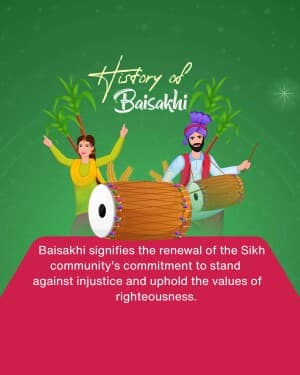 History - Baisakhi flyer