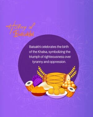 History - Baisakhi poster