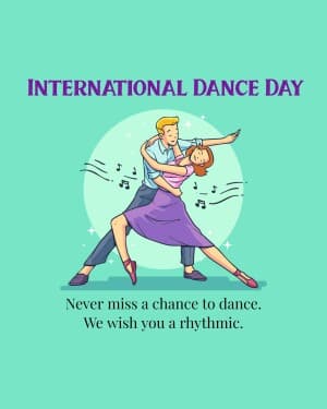 International Dance Day banner