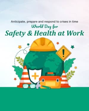 World Day for Safety & Health at Work banner