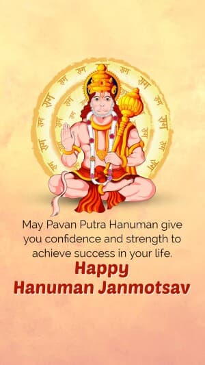 Hanuman Janmotsav flyer