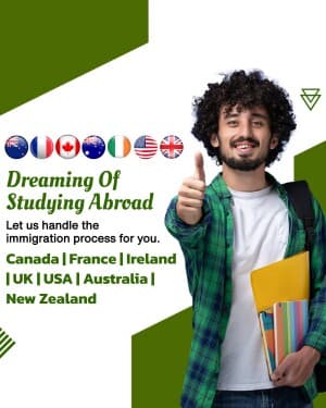 Study In Abroad business image