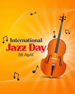 International Jazz Day poster
