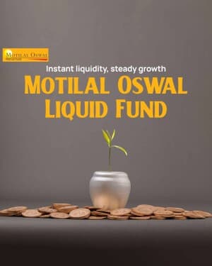 Motilal Oswal Mutual Fund flyer