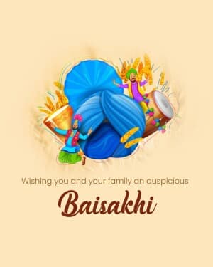 Baisakhi event poster