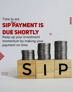 SIP Due Reminder facebook ad banner