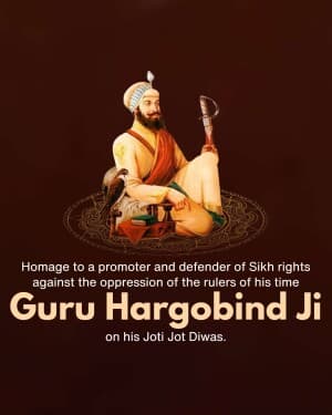 Guru Hargobind Punyatithi post