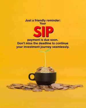 SIP Due Reminder banner