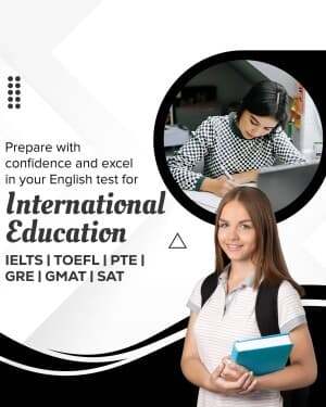 IELTS marketing post