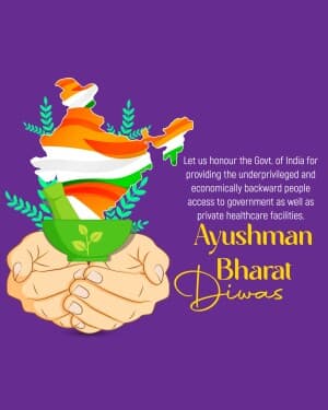 Ayushman Bharat Diwas post