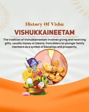History Of Vishu poster Maker