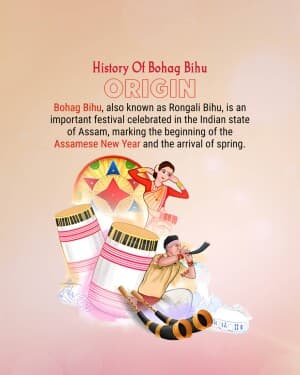 History Of Bohag Bihu graphic