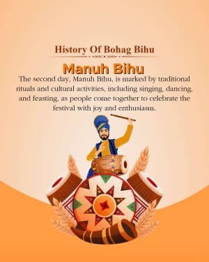 History Of Bohag Bihu event advertisement