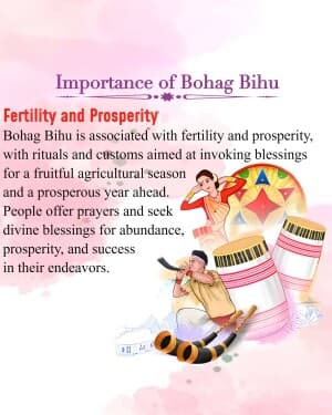 Importance of Bohag Bihu image