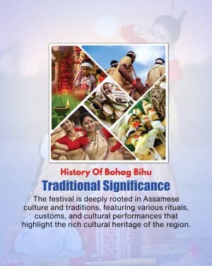 History Of Bohag Bihu flyer