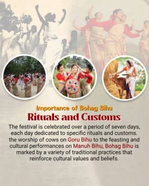 Importance of Bohag Bihu graphic